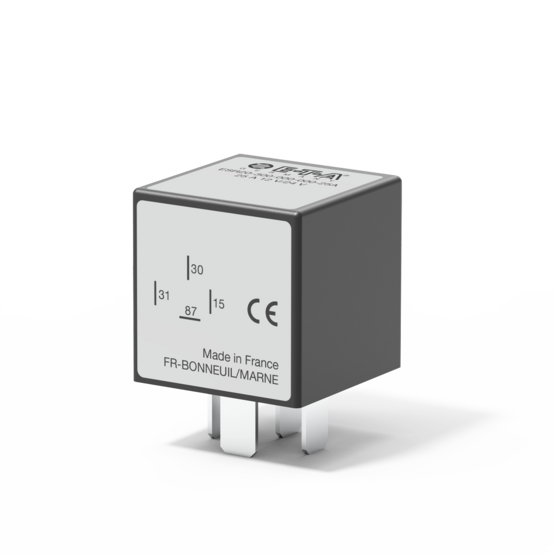 Typ ESR20 von E-T-A: Das elektronische Standardrelais ESR20 kommt überall dort zum Einsatz, wo Lasten zu schalten sind.