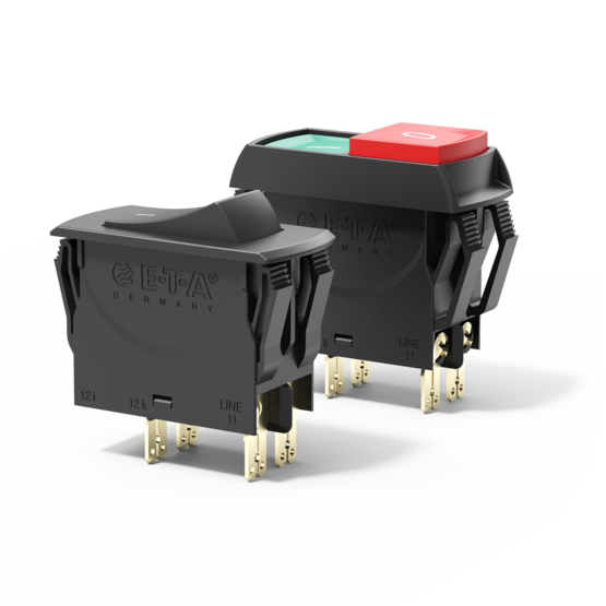 Typ 3120-N von E-T-A: Der thermische Kombi-Schutzschalter Typ 3120-N...-....T1-...