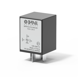 Typ MFR10 von E-T-A: Durch die Software des MFR10 lassen sich viele kundenspezifische Anpassungen vornehmen.