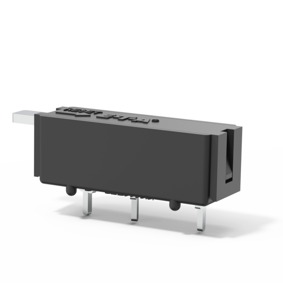  Typ 1410-L2 von E-T-A: Einpoliger Schutzschalter in Kleinbauweise. Sehr flinke Kennlinie durch spezielles Auslösesystem