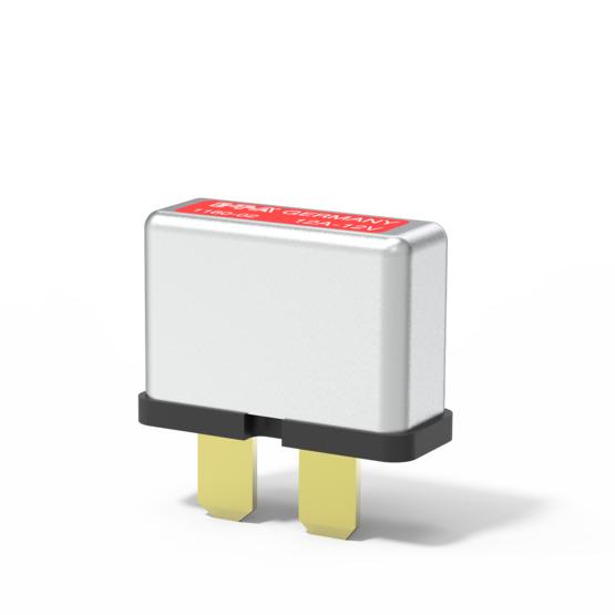 Typ 1160 von E-T-A: Thermischer Kfz-Sicherungsautomat. 